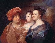 Hyacinthe Rigaud La famille Laffite. Germany oil painting artist